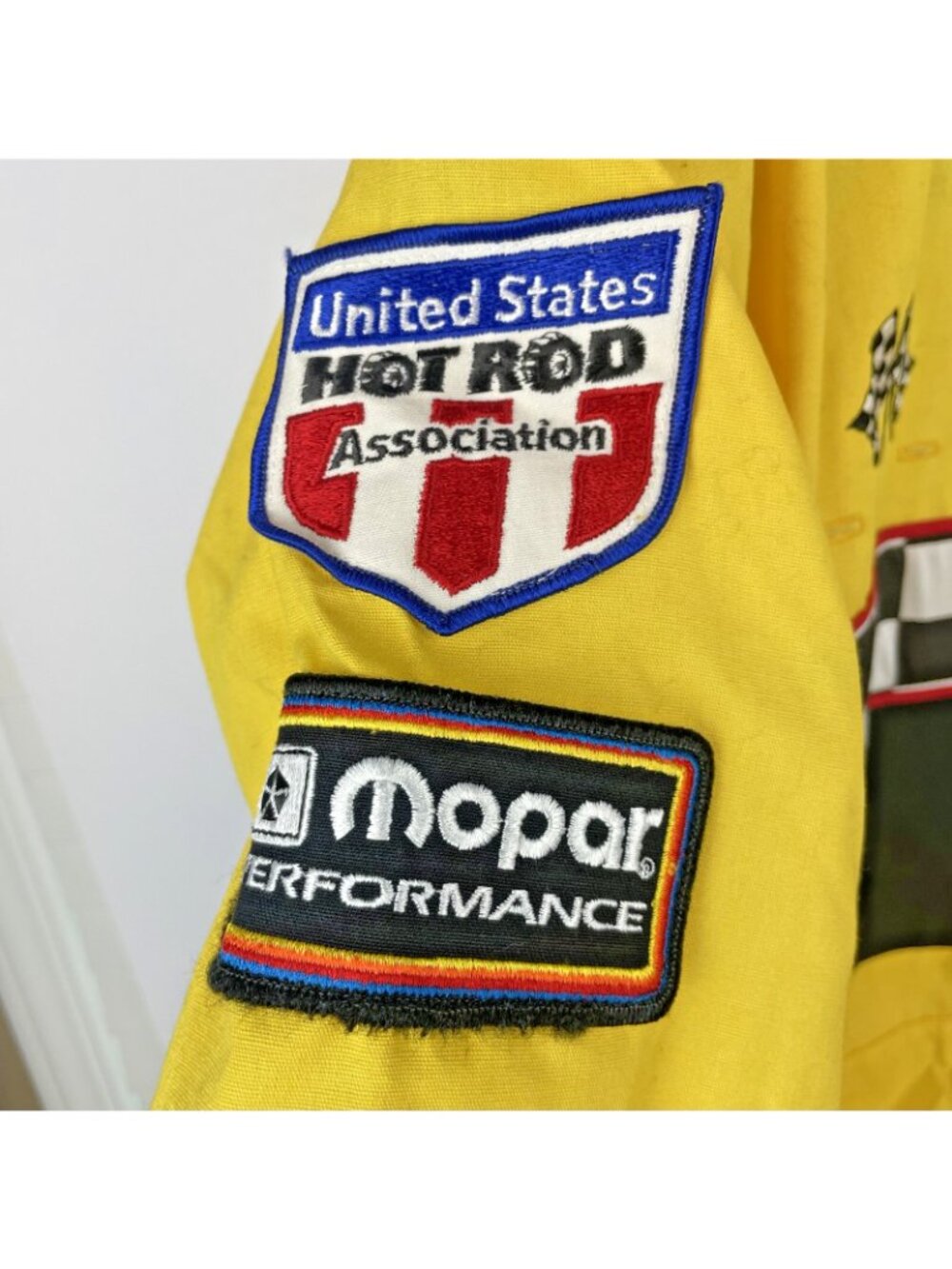 VTG Race Rock Nashville Pit Crew Jumpsuit – Medium Size Driver Suit  Bold yellow - Picture 3 of 8